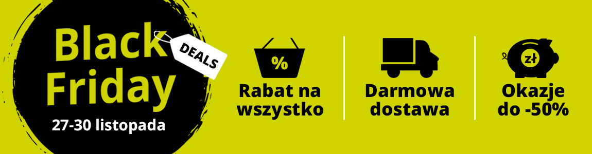 Black Friday - promocje i darmowa dostawa w księgarni Samo Sedno